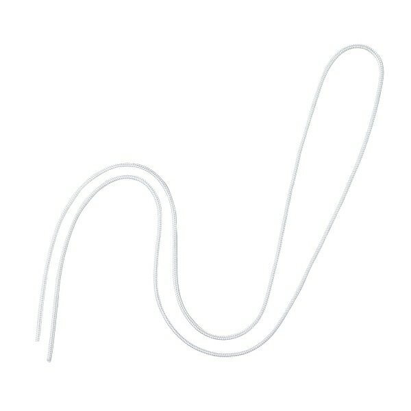 丸紐 100本 白 オープン NB-312-WH スタンダードカラー