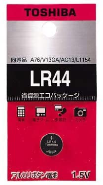 アルカリボタン電池 東芝 LR44EC アルカリボタン電池 東芝 LR44EC