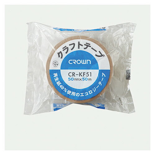 クラウンクラフトテープ50mmX50m クラウン CR-KF51