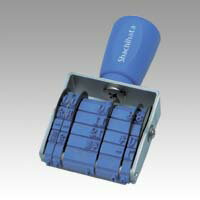 はんこ 欧文トビ日付 5号 明朝体 シヤチハタ NFB-5M