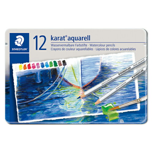 カラト アクェレル 水彩色鉛筆 ステッドラー 125 M12