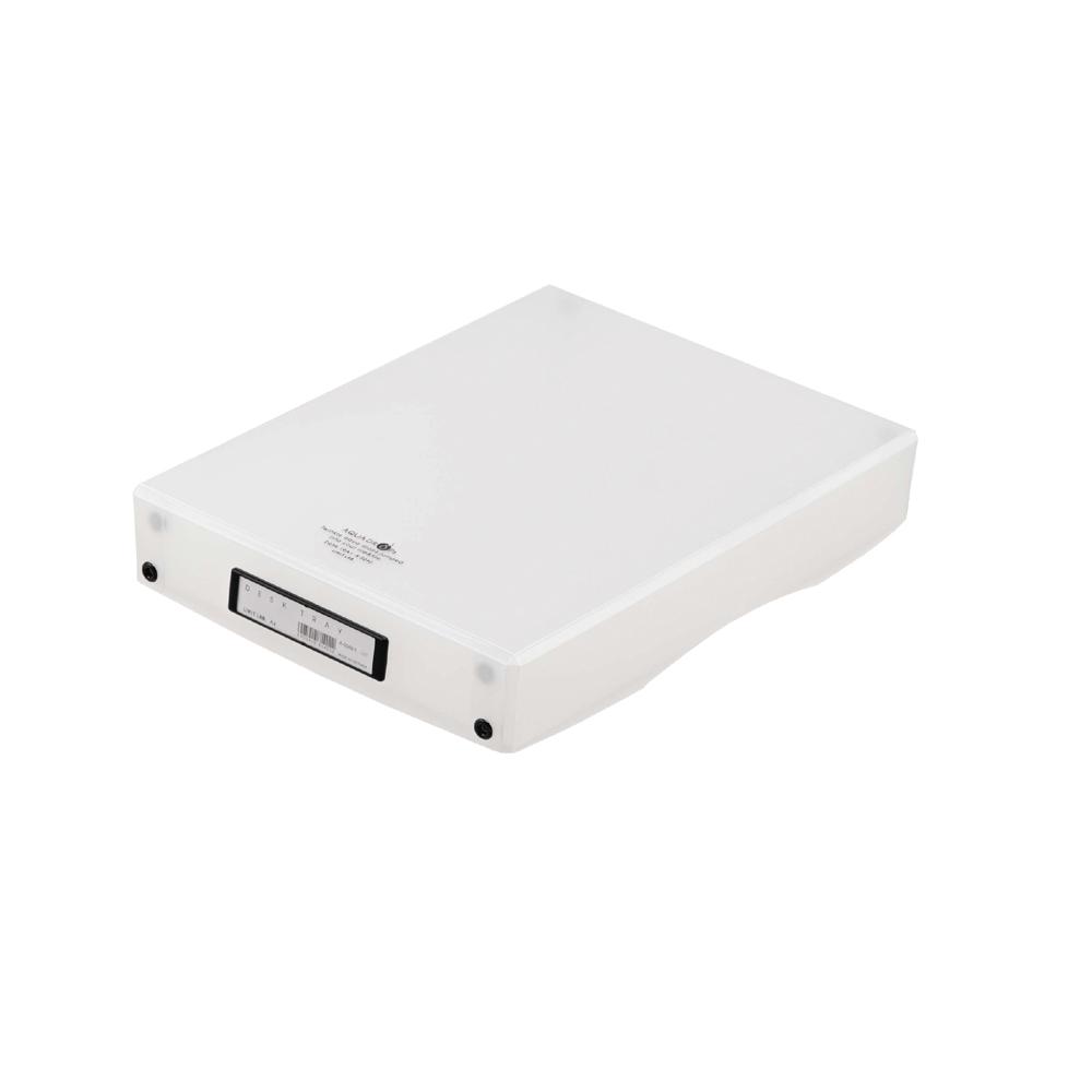 AQUA DROPs デスクトレー 乳白 リヒトラブ A-5040-1