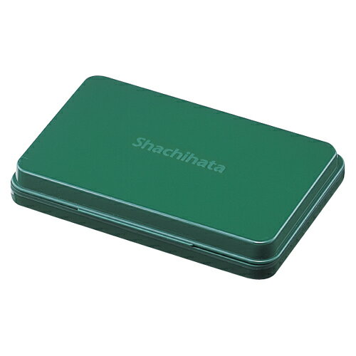 はんこ シヤチハタスタンプ台 中型 緑 シヤチハタ HGN-2-G