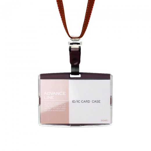 IDハードケース&ストラップ 1枚入 ソニック AL-842-BR