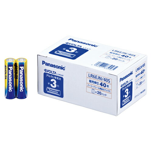 アルカリ乾電池 EVOLTAアルカリ乾電池 パナソニック LR6EJN/40S アルカリ乾電池 EVOLTAアルカリ乾電池 パナソニック LR6EJN/40S