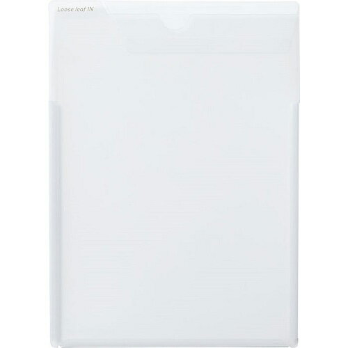 ルーズリーフイン ケースタイプ キングジム 433T-M 乳白