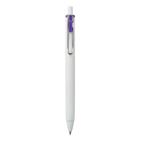 ユニボール ワン オフホワイト軸(0.38mm) 三菱鉛筆 UMNS38.12