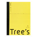 Tree’s B5 A罫30枚イエロー 日本ノート(キョ UTR3AY(3)