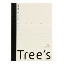 Tree’s A5 A罫30枚 クリーム 日本ノート(キョ UTRAA5C(3)