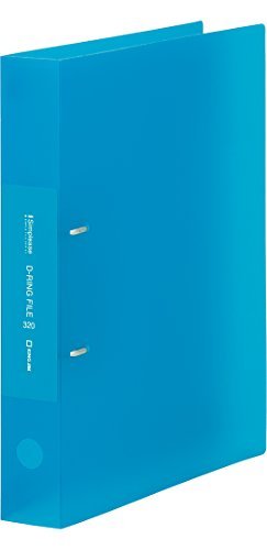 シンプリーズ Dリング(透明) 青 キングジム 652TSP-B 青 収納枚数: 320枚