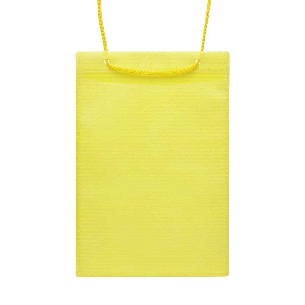 カラーイベント名札 ハガキ用50枚入 黄 ソニック VN-8539-Y