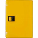 リングノート テフレーヌ A4 黄 キングジム 9856TTE-Y(3)