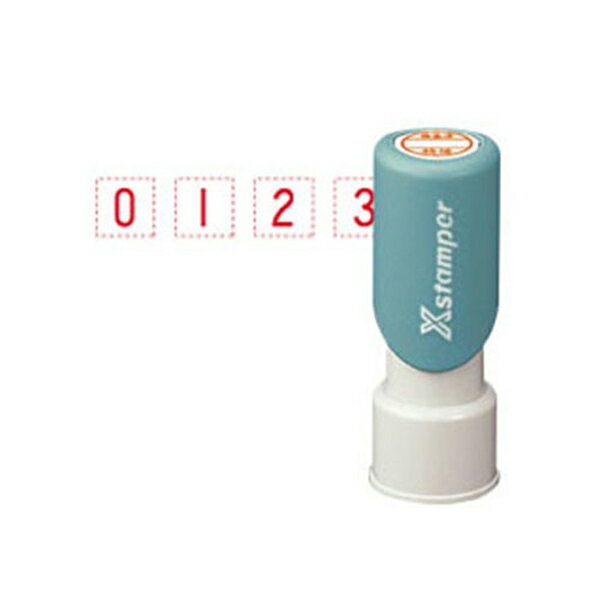 差替既製文字 数字セット 20級 シヤチハタ X-PKSN20