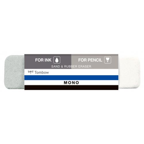 株式会社トンボ鉛筆お客様相談室（0120）834-198商品仕様●砂消しゴムとラバー消しゴムが使い分けられます。●仕様：鉛筆／インク用●外寸：幅67×奥16×高8mmJANコード49019916566024901991656602　ls@AK-00017343 事務用品 学童用品 多目的消しゴム