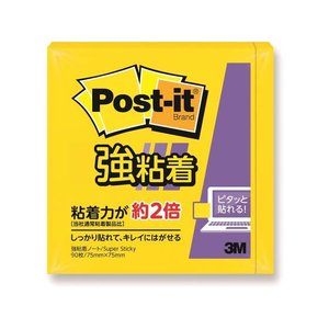 ポスト・イット[R]強粘着製品 単品/5個入/エコノパック[TM]製品シリーズ/パワーパック スリーエム 654SS-YN