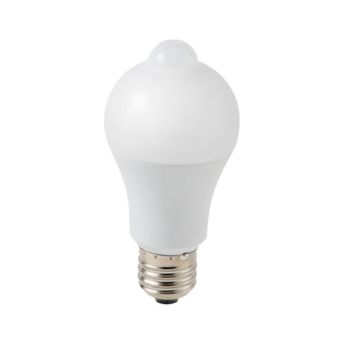 26 mm Cfl - 人感センサー付LEDライト 朝日電器 LDA5L-G-G5110PIR
