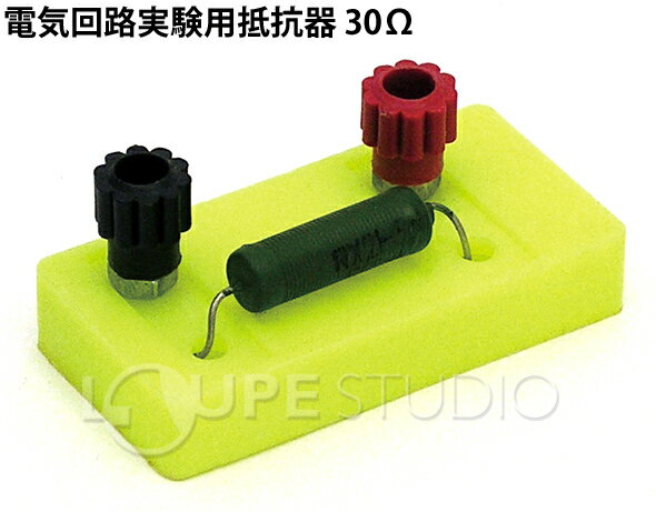 電気回路実験用抵抗器30Ω 実験 観察 理科 回路 電気回路 自由研究 勉強 小学生