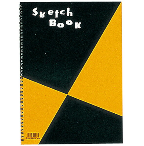 M 図案 スケッチブック B4 S120 b4 画用紙 画材 美術 図工 こども 絵 スケッチ