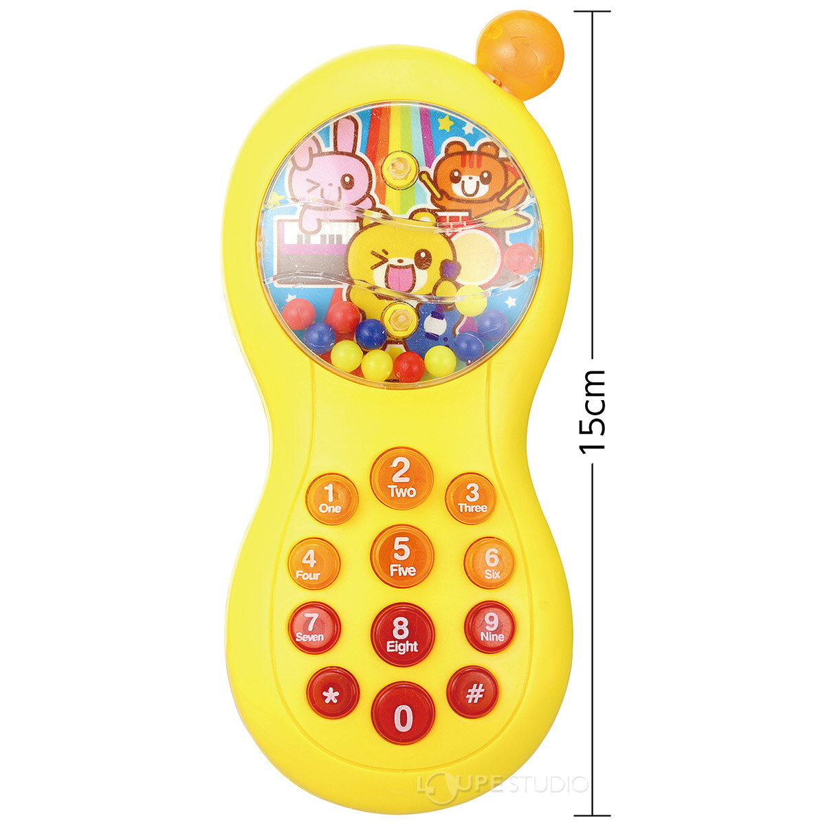 メロディサウンドフォン 電話型 音 の 出る おもちゃ 楽器 知育玩具 子供 幼児 キッズ 幼稚園 保育園 男の子 女の子 室内 遊び 2