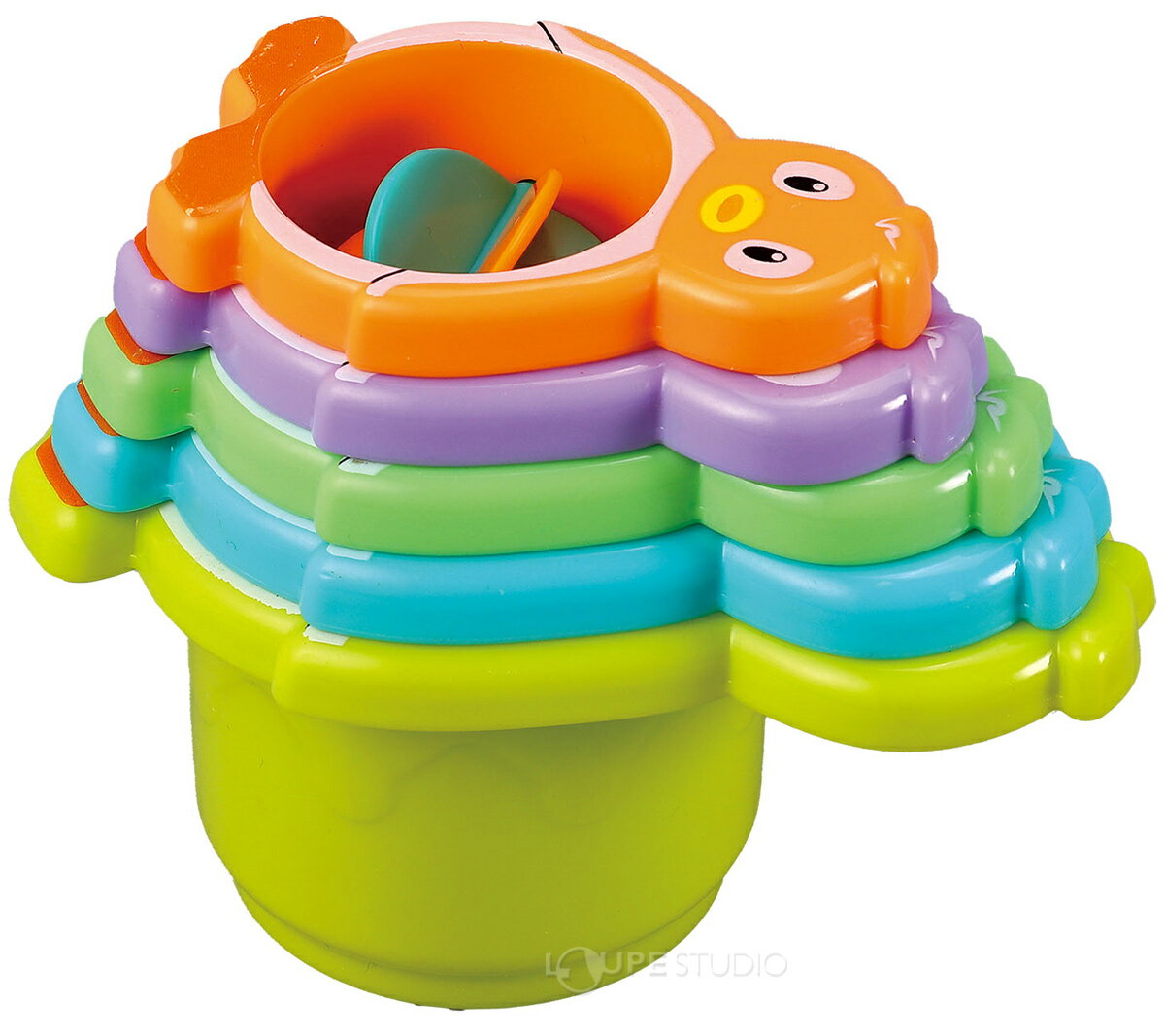 水遊び カラフルペンギンシャワーカップ おもちゃ 知育玩具 子供 キッズ プール 幼稚園 保育園 外遊び お風呂 3