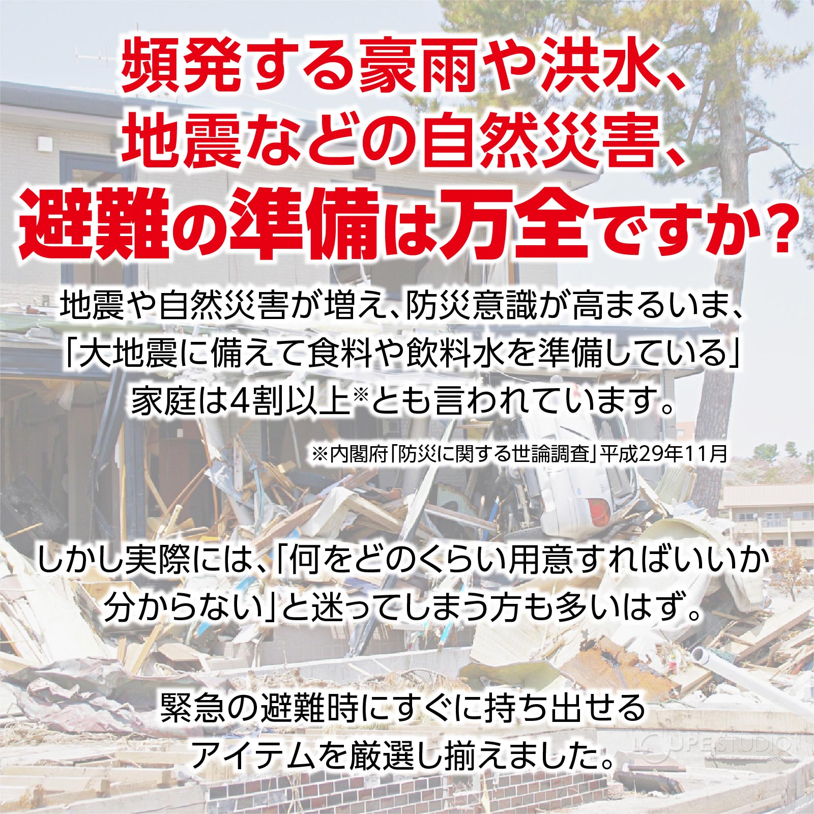 防災セット 1人用 緊急避難セット10点 避難グッズ 避難・持出用品 防災グッズ 中身だけ 一人用 携帯トイレ 非常用アルミシート 防災用スティックライト レインポンチョ