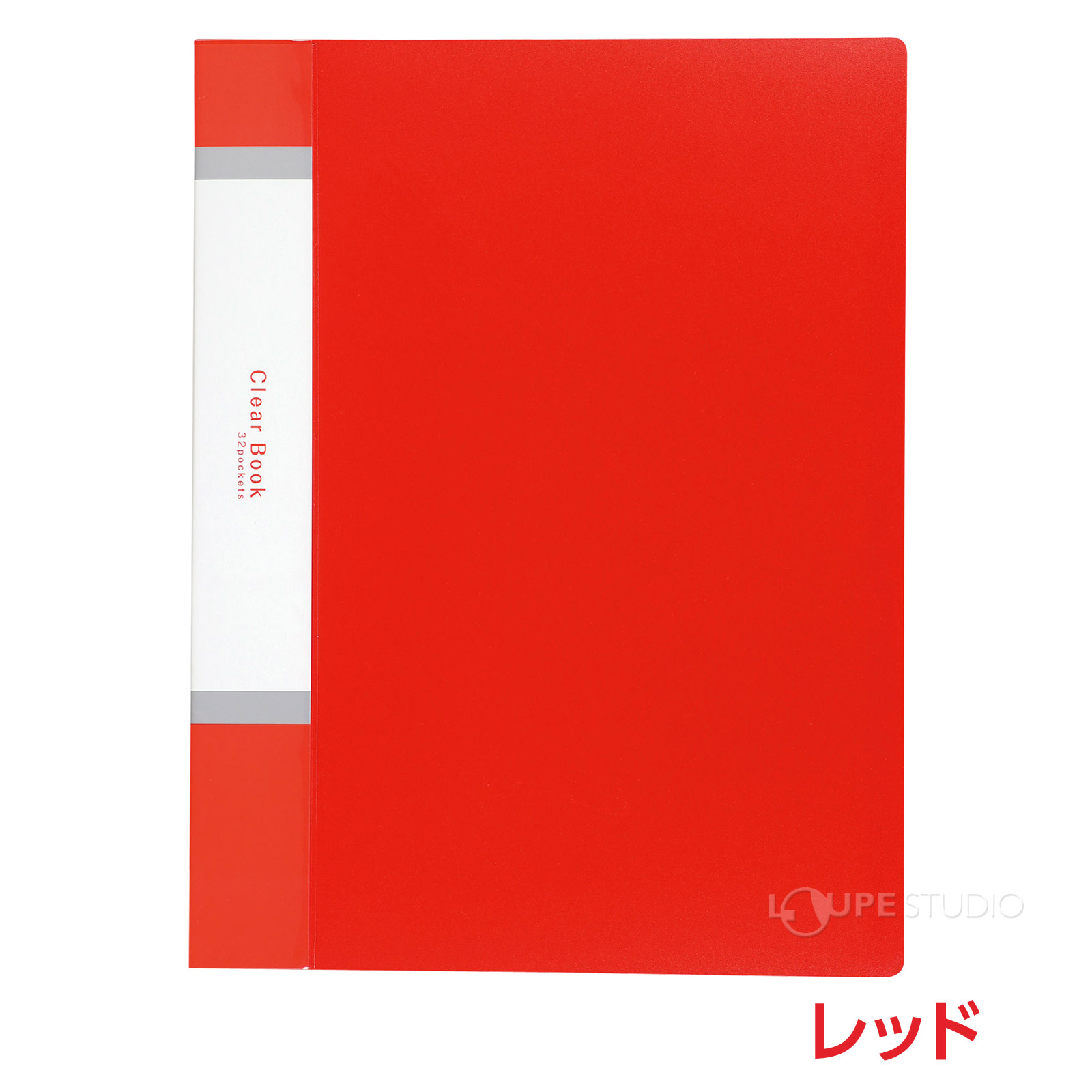 クリアブックA4 横入れ 32ポケット クリアファイル ファイル 収納 整理 文具 学校 教材 loupe-studio-11257084 ルーペスタジオ サンプル画像2