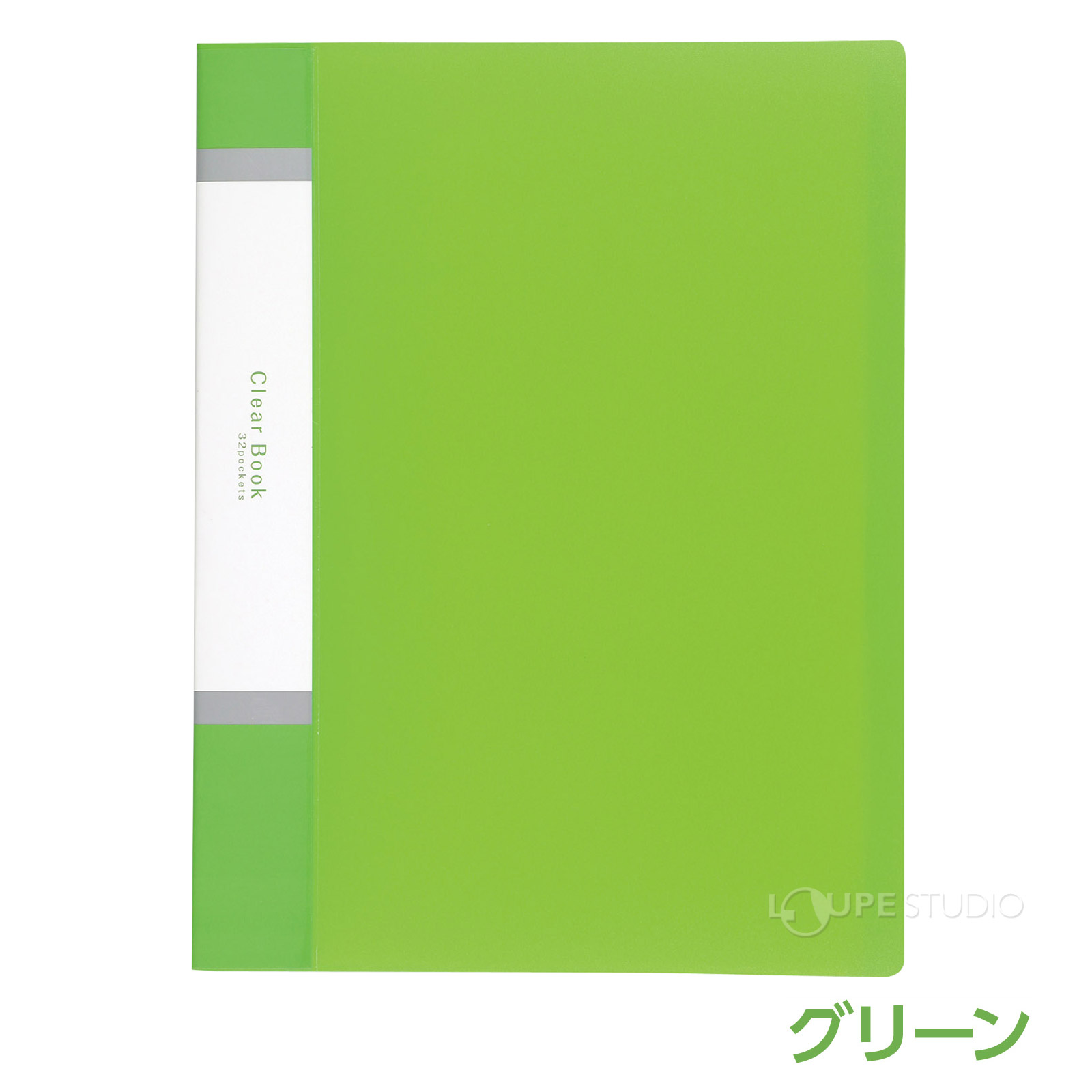 クリアブックA4 横入れ 32ポケット クリアファイル ファイル 収納 整理 文具 学校 教材 loupe-studio-11257084 ルーペスタジオ サンプル画像3