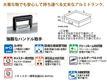 アルミトランク KA-44 エンジニア