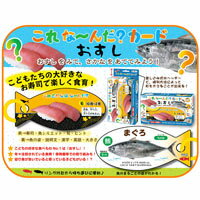 楽天市場 これな んだ カード おすし 寿司 魚 食育 ことば カード