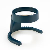 スタンドルーペ 50mm 6倍 拡大鏡 コイル製 スタンド式 ルーペ スタンド 弱視の方 筆記用に coil イギリス 敬老の日 プレゼント ギフト