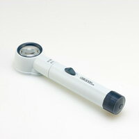 虫眼鏡 レイライトルーペ 36mm 8.7倍 コイル製 拡大 拡大鏡 ルーペ ライト付きルーペ