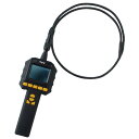 内視鏡 工業用 先端可動 フレキシブルスコープ 5.5φ×1.2m 工業用内視鏡 3R-FXS050-5512S 防水仕様 静止画 動画 内視鏡カメラ 狭い 暗い 水回り