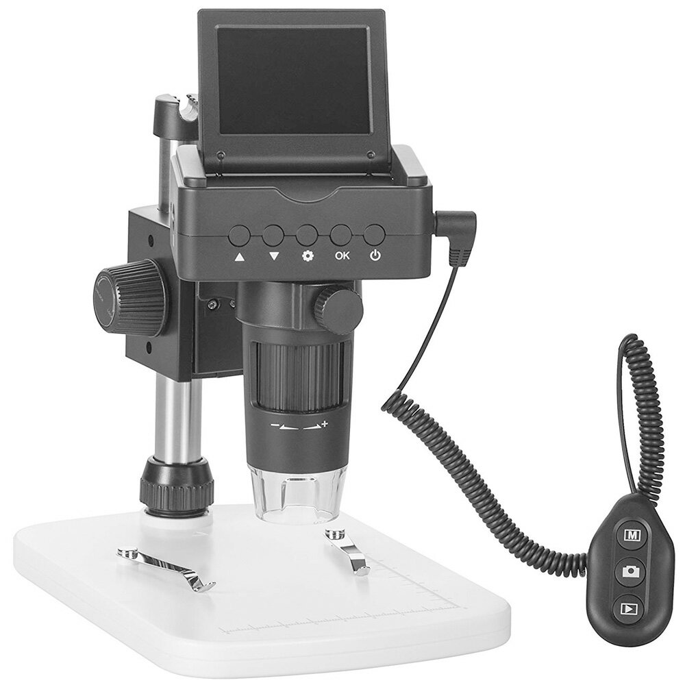 LCDデジタルマイクロスコープ DIM-T2.4 アルファーミラージュ 2.5～80倍 デジタルマイクロスコープ 顕微鏡 小学生 子供 デジタル カメラ 拡大 観察 学習 顕微鏡で見るミクロの世界