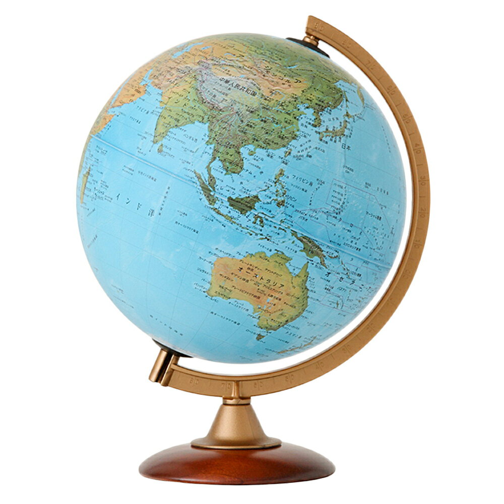 【25日限定クーポン配布中】地球儀 インテリア 子供用 学習 地勢図 球径25cm 【ラッピング無料】 入学祝い 小学校 イタリア製