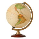 地球儀 レトロ インテリア アンティーク 小学生 子供用 学習 行政図 25cm イタリア製 自由研究