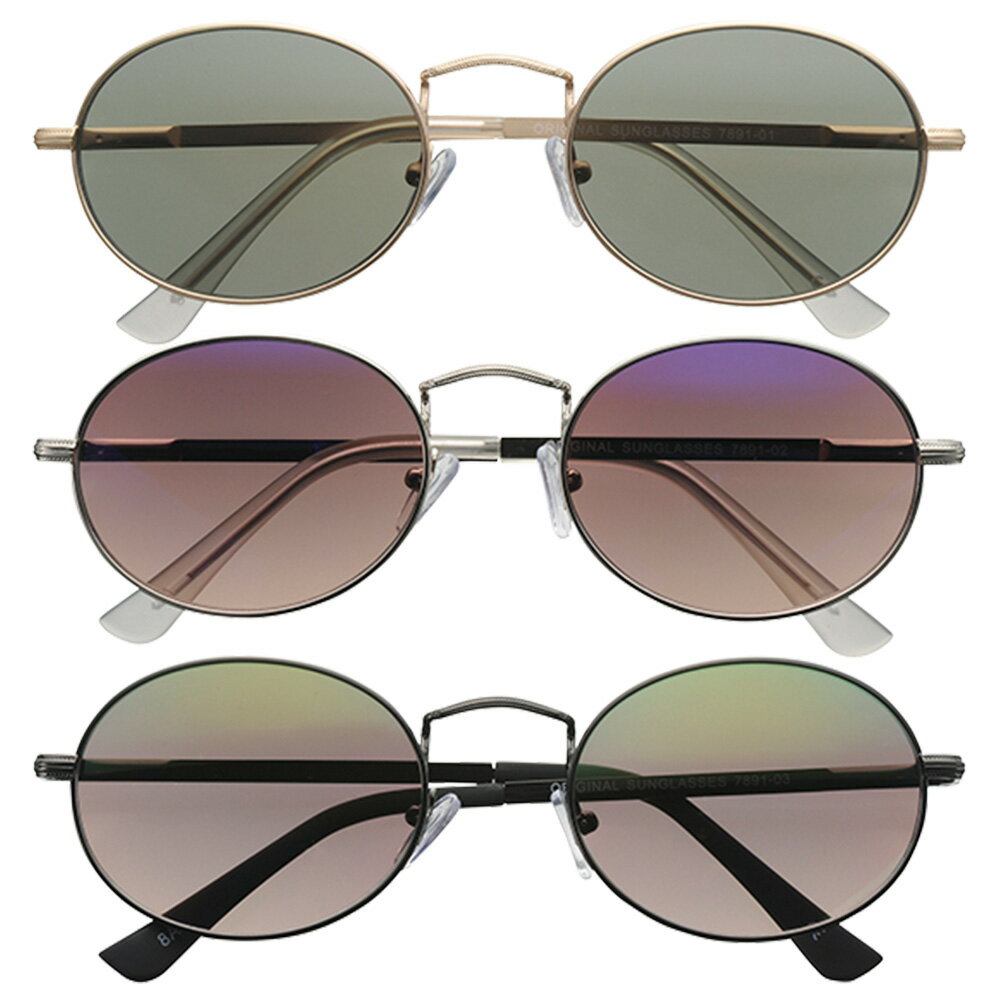 サングラス おしゃれ メタル 丸型 ラウンド ファッショングラス メンズ おすすめ UVカット 紫外線