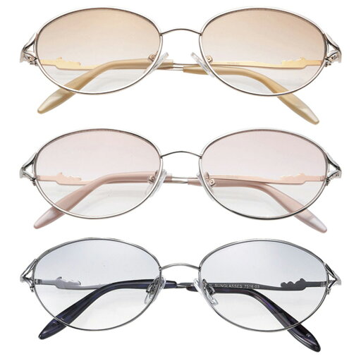 サングラス おしゃれ シニア ファッショングラス レディースメタル おすすめ UVカット 紫外線 サングラス おしゃれ シニア ファッショングラス レディースメタル おすすめ UVカット 紫外線