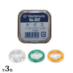 テグス ナイロールフレーム用 メガネ 眼鏡 めがね メガネフレーム ハーフリム 眼鏡屋 眼鏡店 No.362