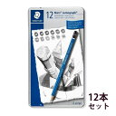 ステッドラー (STAEDTLER) マルス ルモグラフ 製図用高級鉛筆 12硬度セット メーカー正規品 筆記具 文房具 おしゃれ デザイン 誕生日 プレゼント...