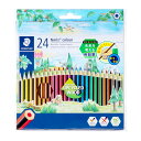 ステッドラー (STAEDTLER) ノリスカラー色鉛筆 紙箱入り 24色セット メーカー正規品 筆記具 文房具 おしゃれ デザイン 誕生日 プレゼント ギフト