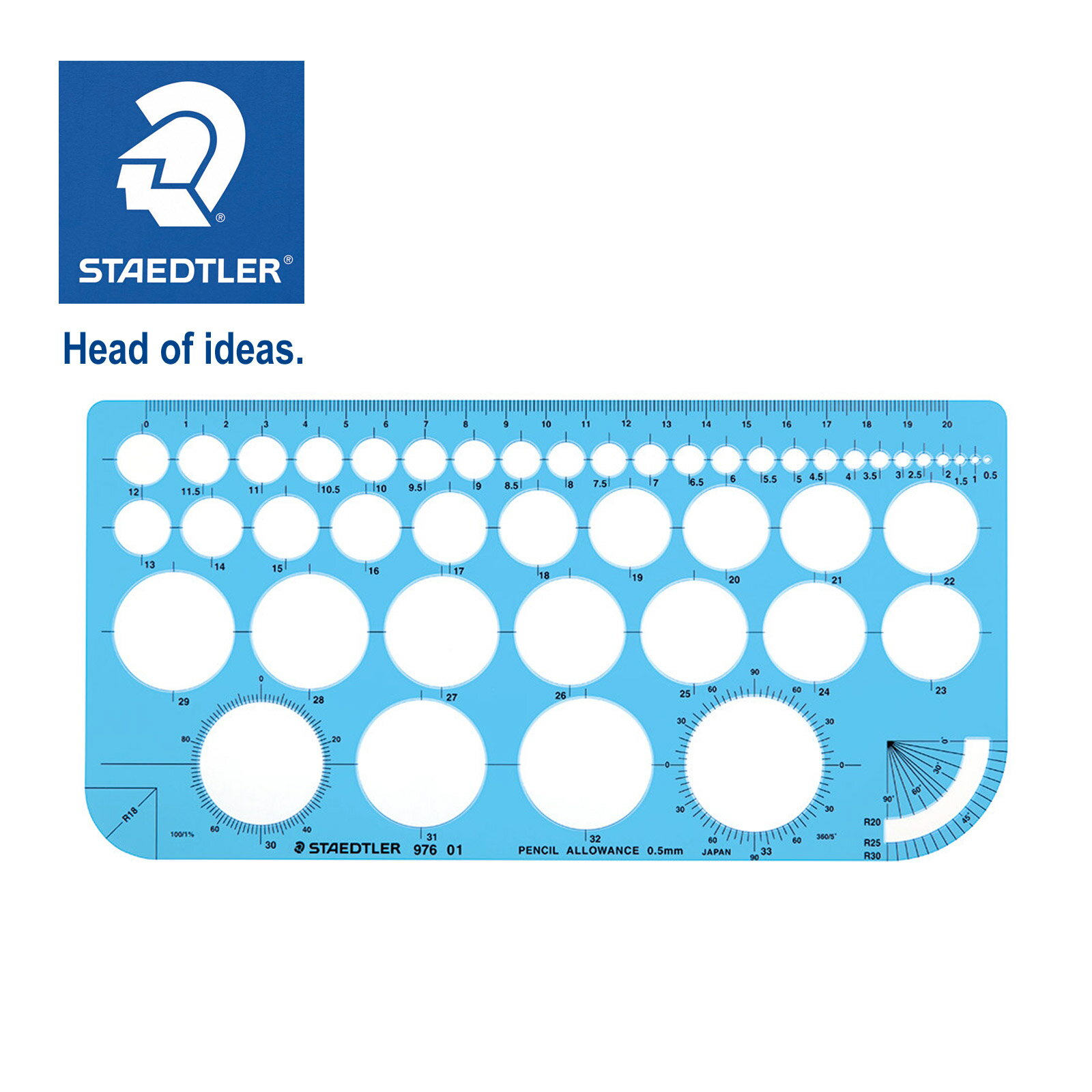 ステッドラー (STAEDTLER) 円定規 メーカー正規品 筆記具 文房具 おしゃれ デザイン 誕生日 プレゼント ギフト