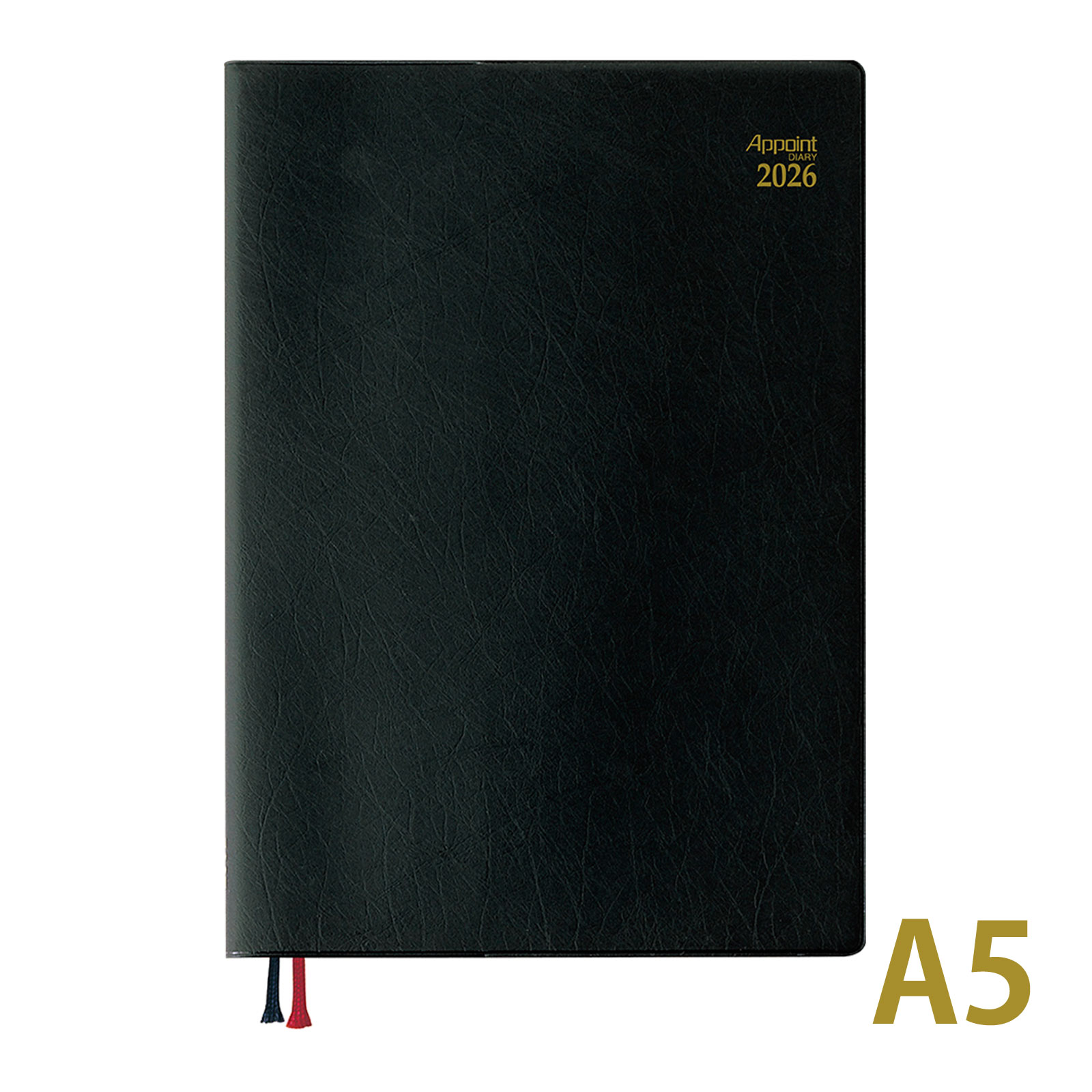 ダイゴー 手帳 2026年 1月始まり 2025年 12月始まり マンスリー アポイント appoint デスク A5 1Mブロック 薄型 スケジュール帳 ビジ...