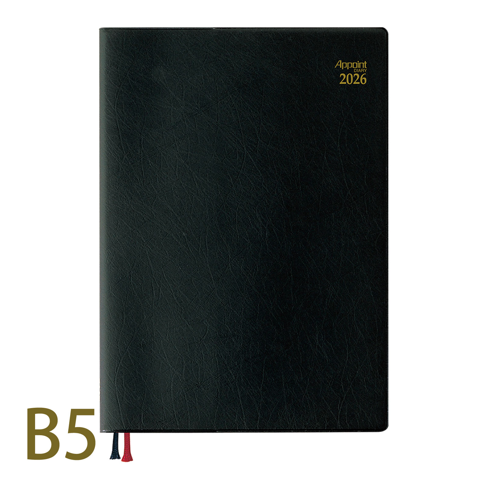 ダイゴー 手帳 2026年 1月始まり 2025年 12月始まり マンスリー アポイント appoint デスク B5 1Mブロック スケジュール帳 ビジネス手...