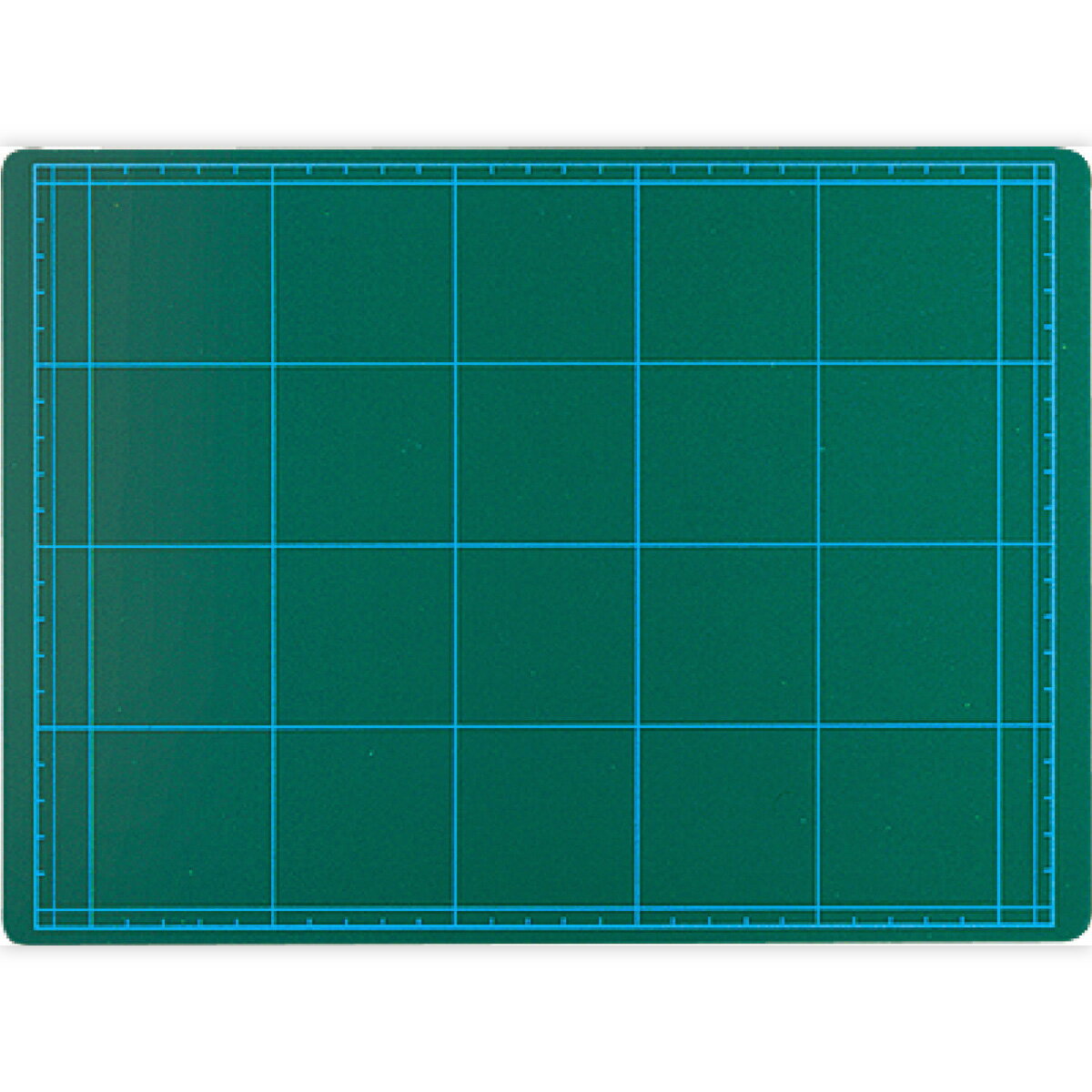 カッティングマット グリーン A4判 カッター マット DIY 工具 画材 工作 図工 美術 自由研究 学校教材