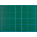カッティングマット グリーン A2判 カッター マット DIY 工具 画材 工作 図工 美術 自由研究 学校教材
