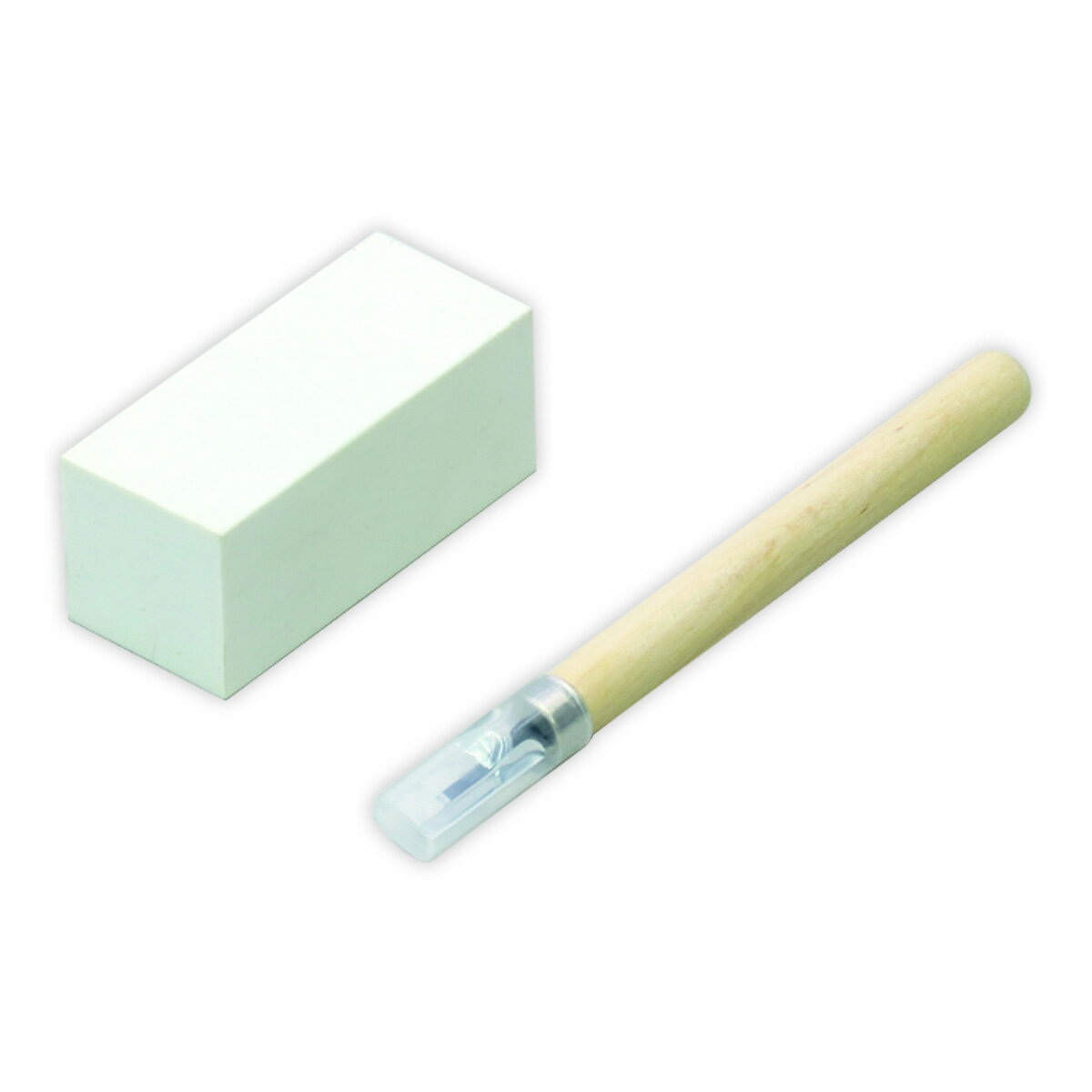 消しゴム印 レザー製小袋付 消しゴム はんこ キット 材料 セット 図工 美術 画材 工作キット 自由研究 小学生 こどものサムネイル