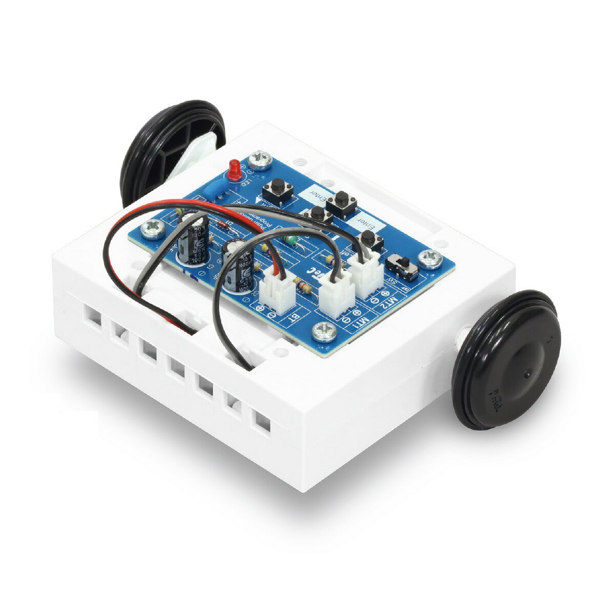 簡単ボタン 制御ロボ 基板未組立 技術 工作 ロボ パーツ 自由研究 中学生