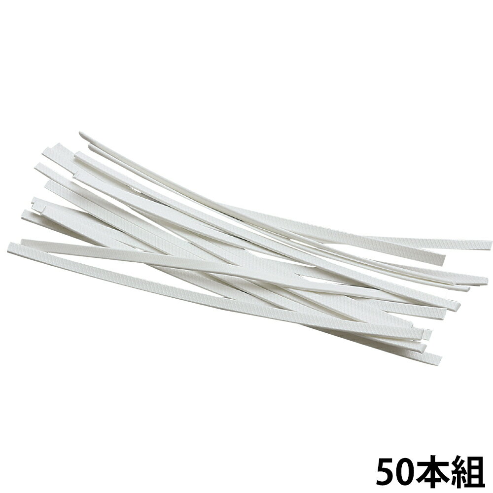 マスク用ノーズワイヤー3×100mm 50本組 工作 マスク作り クラフト ハンドメイド 材料 自由研究