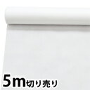 白 不織布ロール 5m 切リ売リ 制作素材 子供用 キッズ 手作り 運動会 学芸会 お遊戯会 幼稚園 保育園 発表会 衣装 生地 無地 コスプレ 手芸 コスチュ...