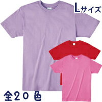 ライトウエイト Tシャツ Lサイズ 無地 半袖 メンズ イベント 体育祭 文化祭